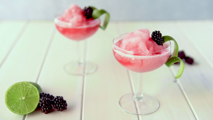 Picture of Frozen Blackberry Bramble Cocktail
