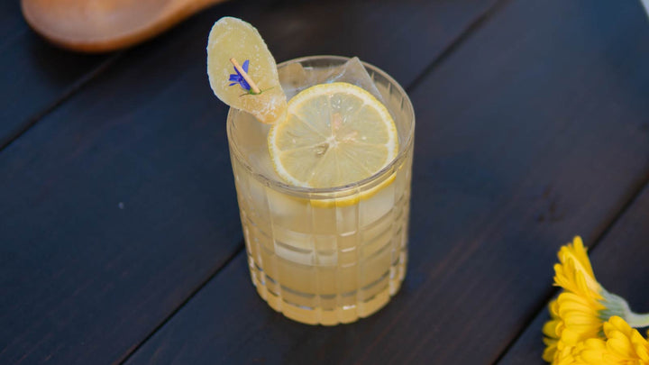 Bourbon Ginger Lemonade | Cascadia Liquor | Ginger,Lemonade,whisky