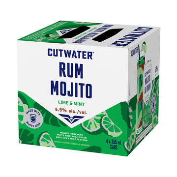 Cutwater Rum Mint Mojito -4x355ml