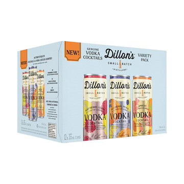 Dillon's Vodka Cocktails Variety Mix Pack - 12x355mL