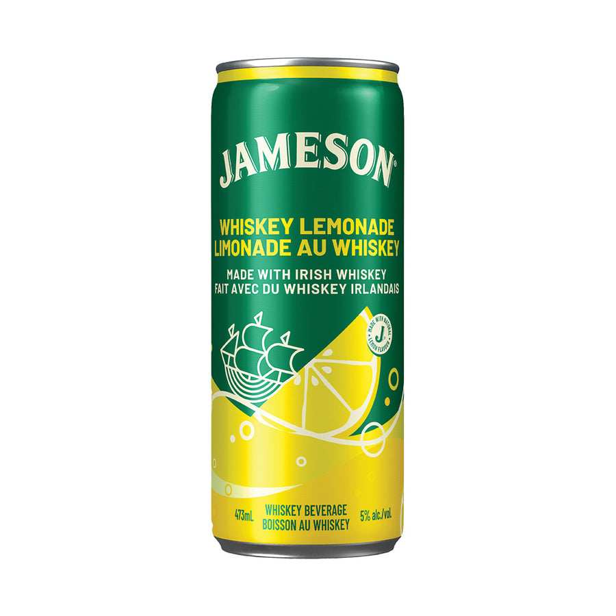 Jameson Whiskey & Lemonade - 473mL | 310303 | Flavored Alcoholic Beverages | Cascadia Liquor