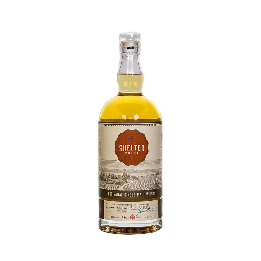 Shelter Point Craft Single Malt Whisky - 750mL | 107675 | Whiskey | Cascadia Liquor