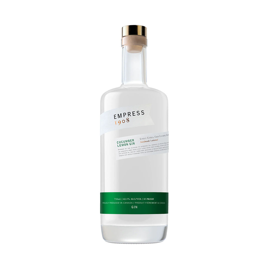 Empress 1908 Cucumber Lemon Gin -750ml | 322076 | Gin | Cascadia Liquor