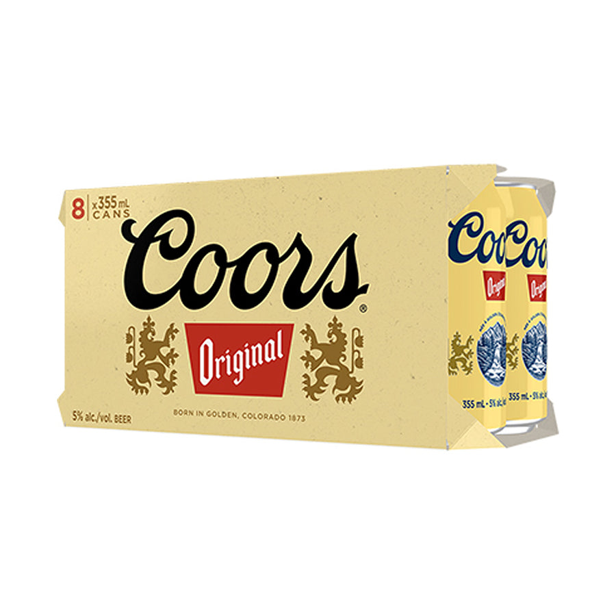 Coors Original - 8x355mL | 111939 | Beer | Cascadia Liquor