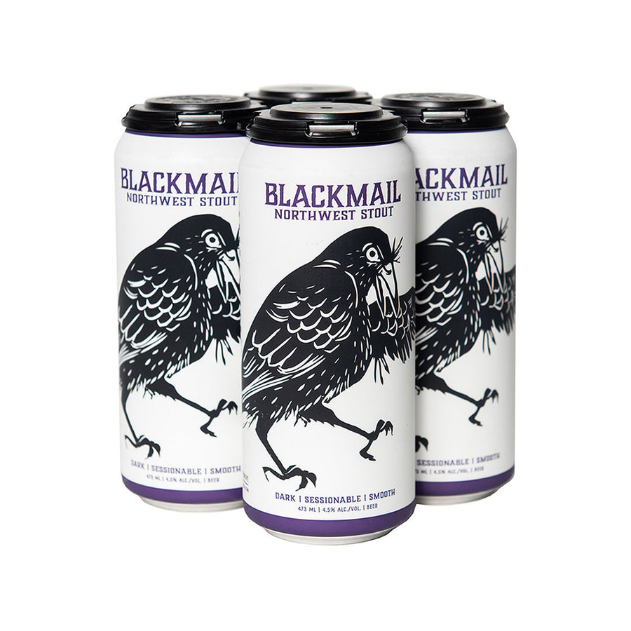 Strange Fellows Blackmail Northwest Stout - 473mL | 115546 | Beer | Cascadia Liquor