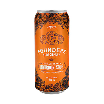 Founders Orange Bourbon Sour - 4x473mL | 122628 | Flavored Alcoholic Beverages | Cascadia Liquor