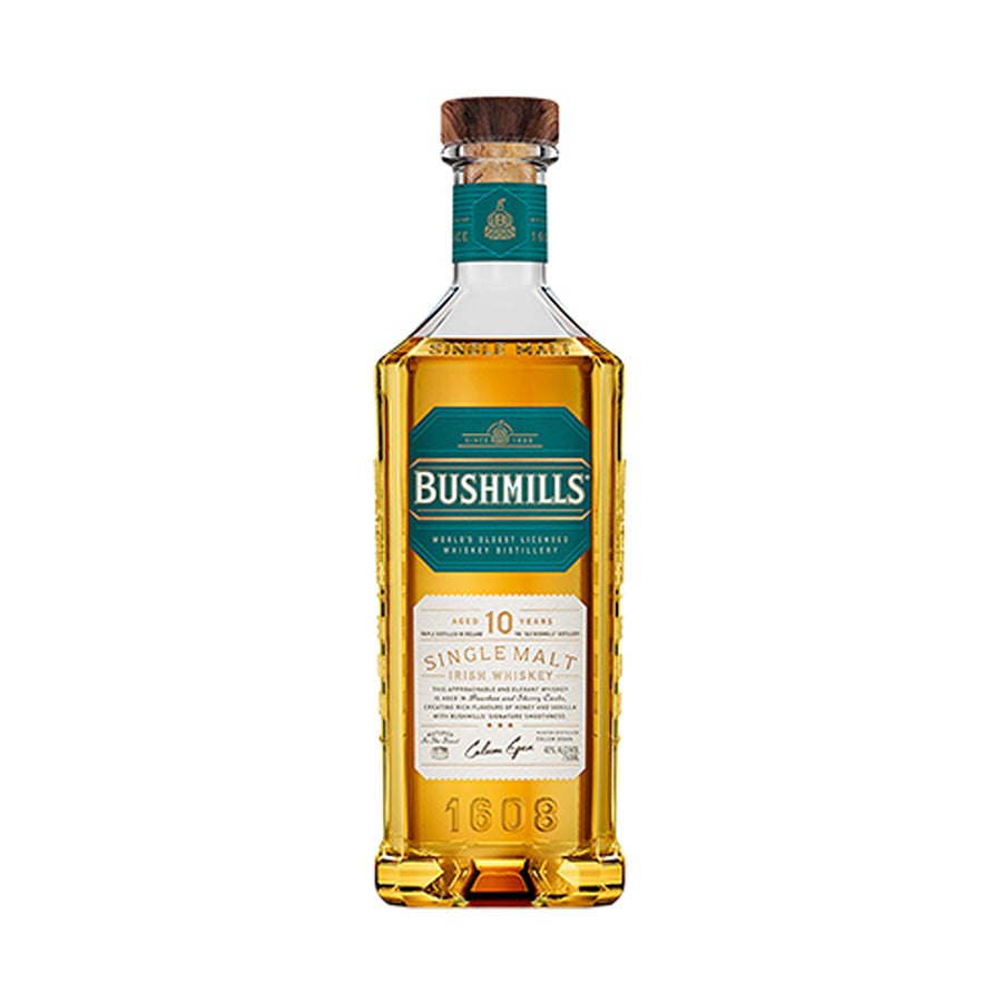 Bushmills 10 Year Old Irish Whiskey - 750mL | 131870 | Whiskey | Cascadia Liquor
