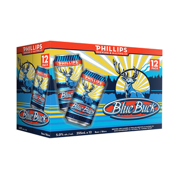 Phillips Blue Buck Ale - 12x355mL | 15233 | Beer | Cascadia Liquor
