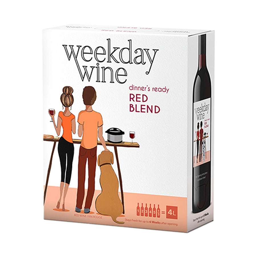 Weekday Wine Cabernet Merlot - 4L | 1589 | Wine | Cascadia Liquor