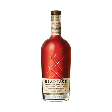 BEARFACE TRIPLE OAK CANADIAN WHISKY - 750mL