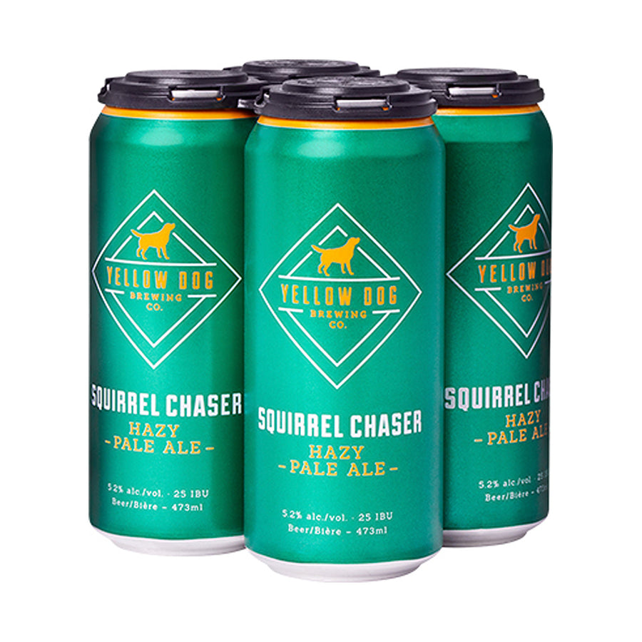 Yellow Dog Brewing Squirrel Chaser Hazy Pale Ale - 473mL | 185333 | Beer | Cascadia Liquor