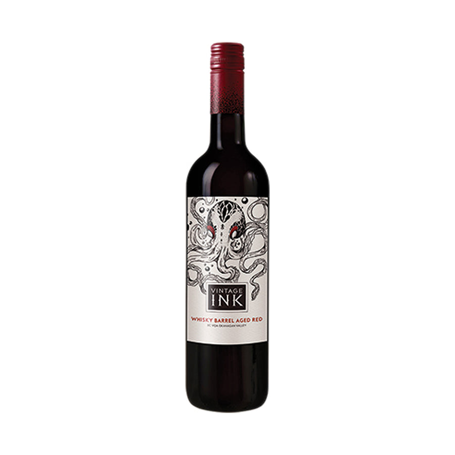 Vintage Ink Whisky Barrel Aged Red - 750mL | 195217 | Wine | Cascadia Liquor