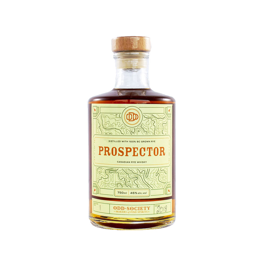 Odd Society Prospector Canadian Rye Whisky - 750mL | 201275 | | Cascadia Liquor