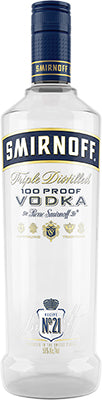 SMIRNOFF BLUE LABEL 100