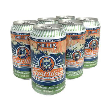 Phillips Short Wave Pale Ale - 6x355mL | 210173 | Beer | Cascadia Liquor
