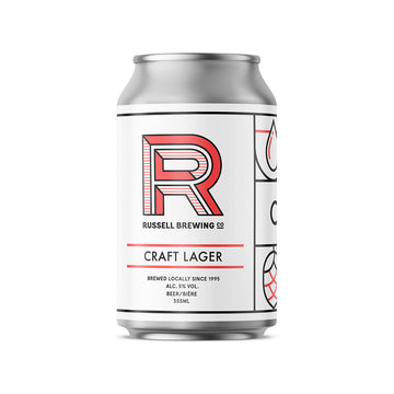 Russell Craft Lager - 6x355mL | 210815 | Beer | Cascadia Liquor