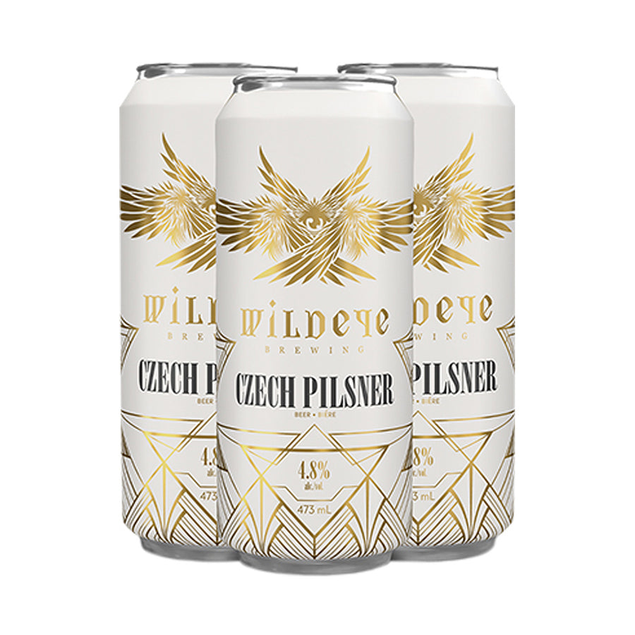 Wildeye Czech Pilsner - 4x473ml | 217990 | Beer | Cascadia Liquor