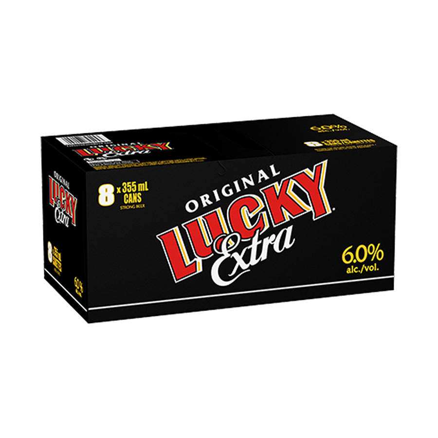 Lucky Extra - 8x355mL | 222962 | Beer | Cascadia Liquor