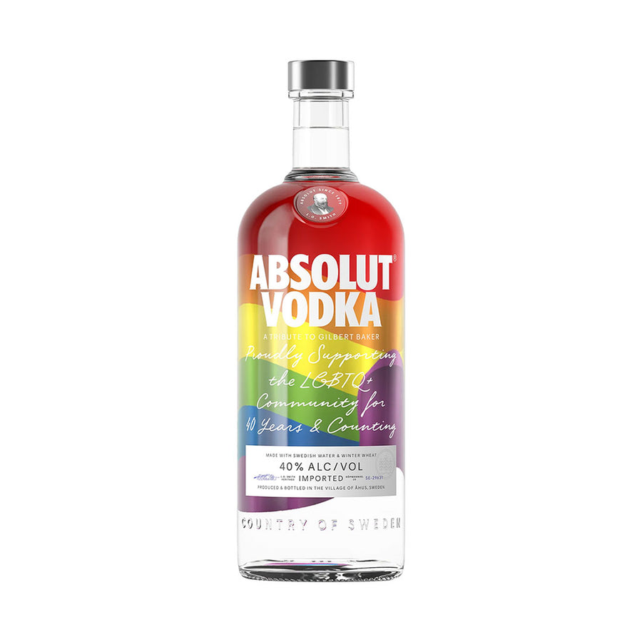 ABSOLUT PRIDE VODKA LIMITED EDITION - 750mL