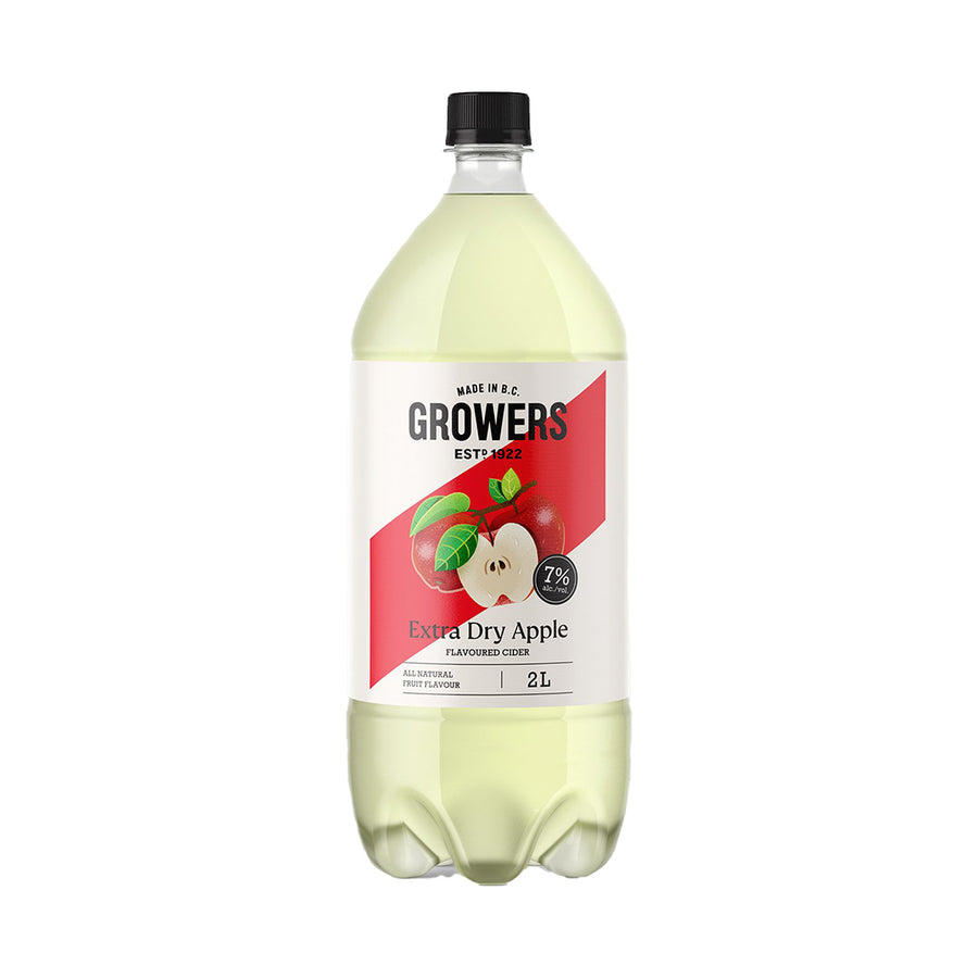Growers Extra Dry Apple - 2L | 240333 | Hard Cider | Cascadia Liquor