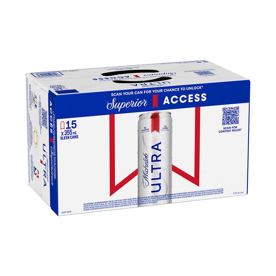 MICHELOB ULTRA - 15x355mL | 243413 | Beer | Cascadia Liquor