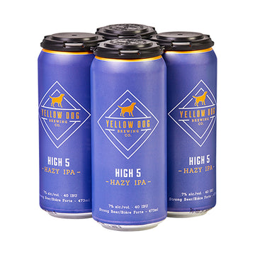 Yellow Dog Brewing High 5 Hazy IPA - 473mL | 26498 | Beer | Cascadia Liquor