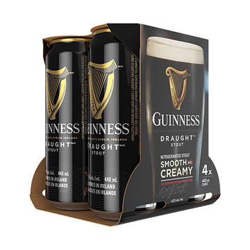 Guinness Draught Stout - 4x440mL | 296244 | Beer | Cascadia Liquor