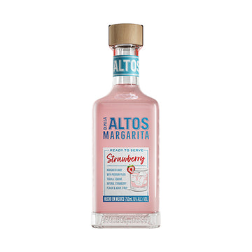 Olmeca Altos Margarita Strawberry Ready To Drink Cocktail -750ml | 310373 | Liquor & Spirits | Cascadia Liquor