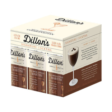 DILLONS ESPRESSO MARTINI Vodka - 4x222mL | 321676 | Vodka | Cascadia Liquor