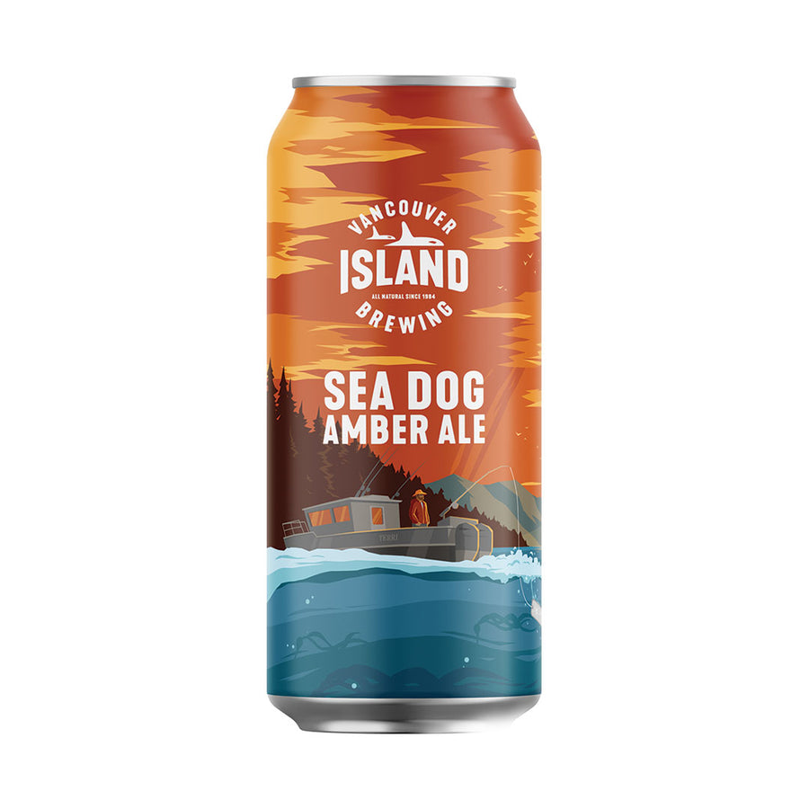 Vancouver Island Sea Dog Amber Ale - 473mL | 329610 | Beer | Cascadia Liquor