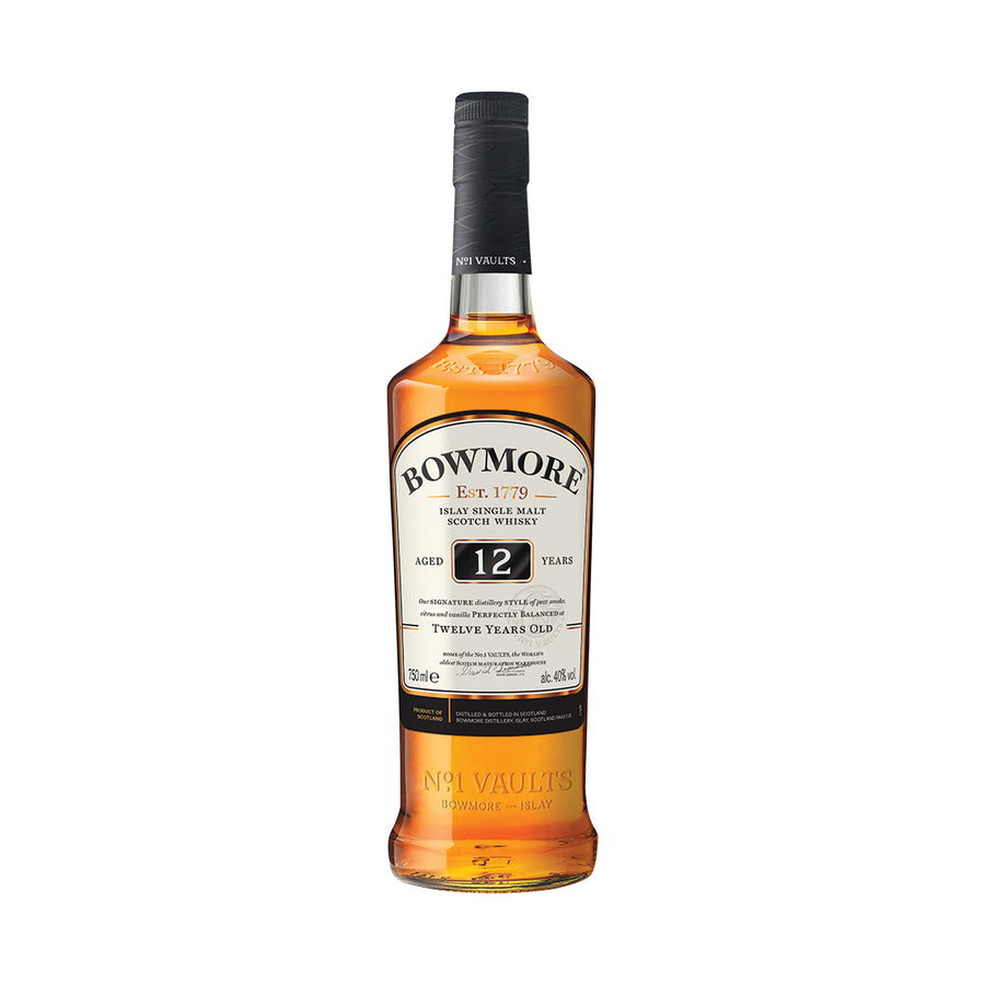 Bowmore 12 Year Old Islay Single Malt Scotch Whisky - 750mL | 330803 | Whiskey | Cascadia Liquor