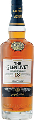 Glenlivet 18 Year Old Single Malt Scotch - 750mL