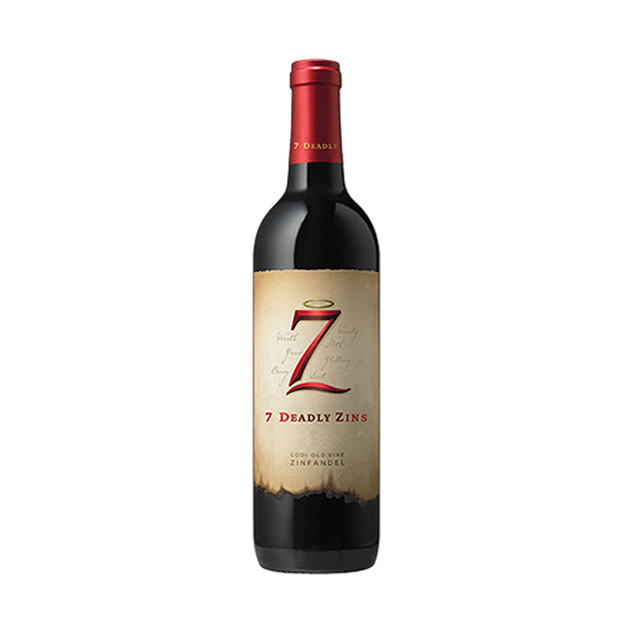 7 Deadly Zins Old Vine Zinfandel - 750mL | 337402 | Wine | 7 Deadly Sins