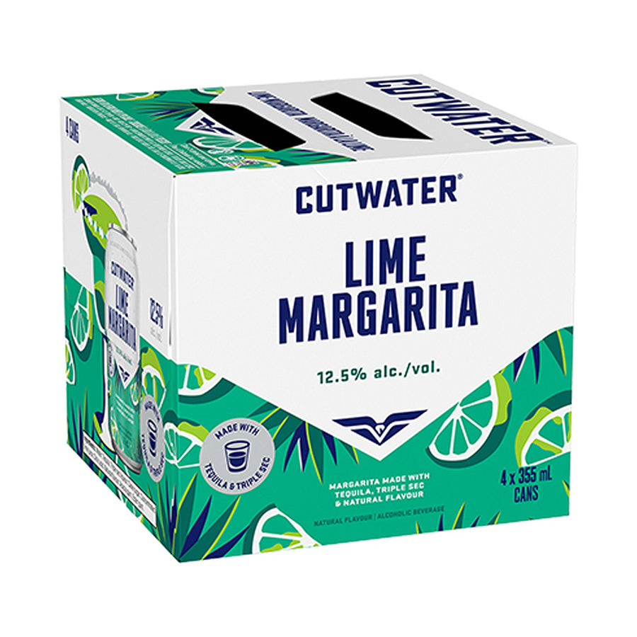 Cutwater Tequila Margarita -4x355ml | 354016 | Tequila | Cascadia Liquor