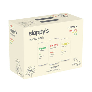 Slappy - 12x355mL | 354495 | Fruit Mix Preparations | Cascadia Liquor