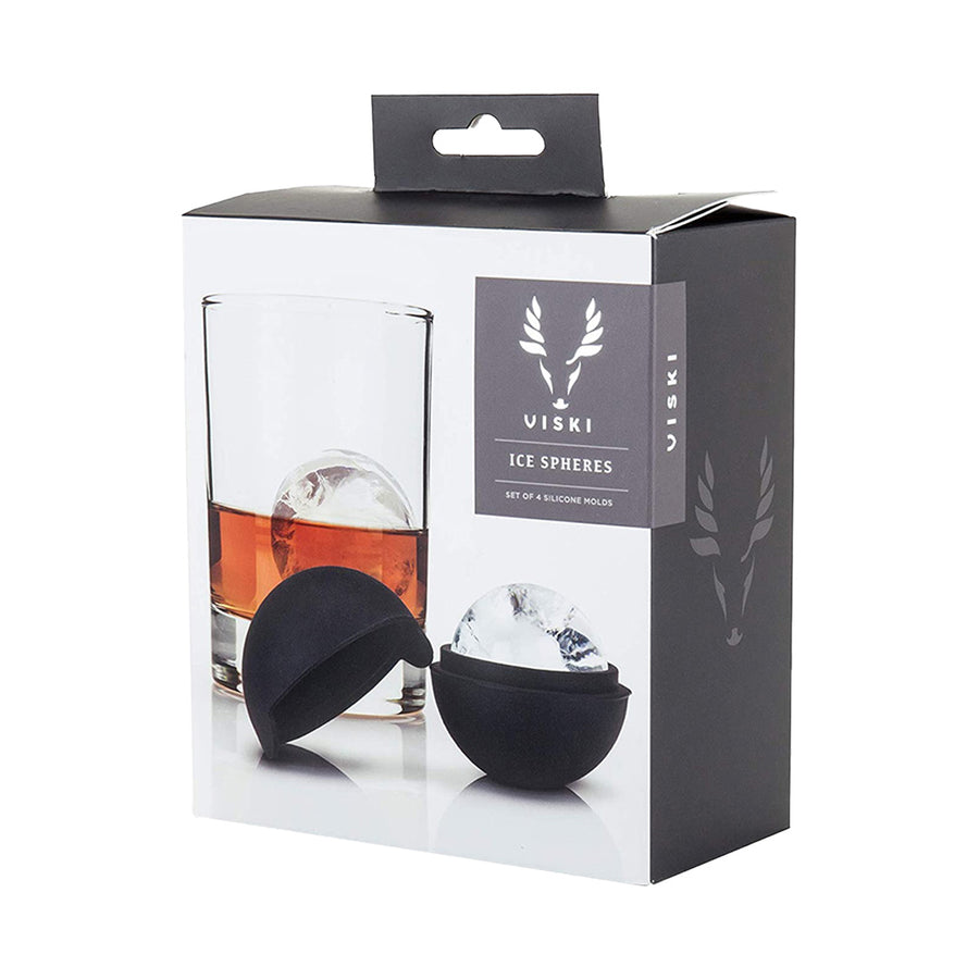 Viski Glacier Rocks Ice Sphere Molds - EACH | 4534 | Beverage Chilling Cubes & Sticks | Viski