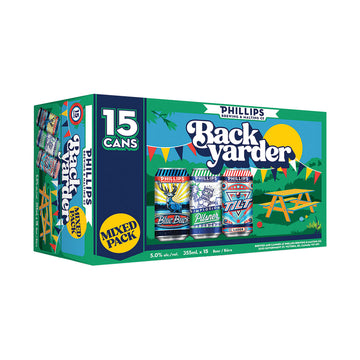 Phillips Backyarder Mix Pack - 15x355mL | 379201 | Beer | Cascadia Liquor