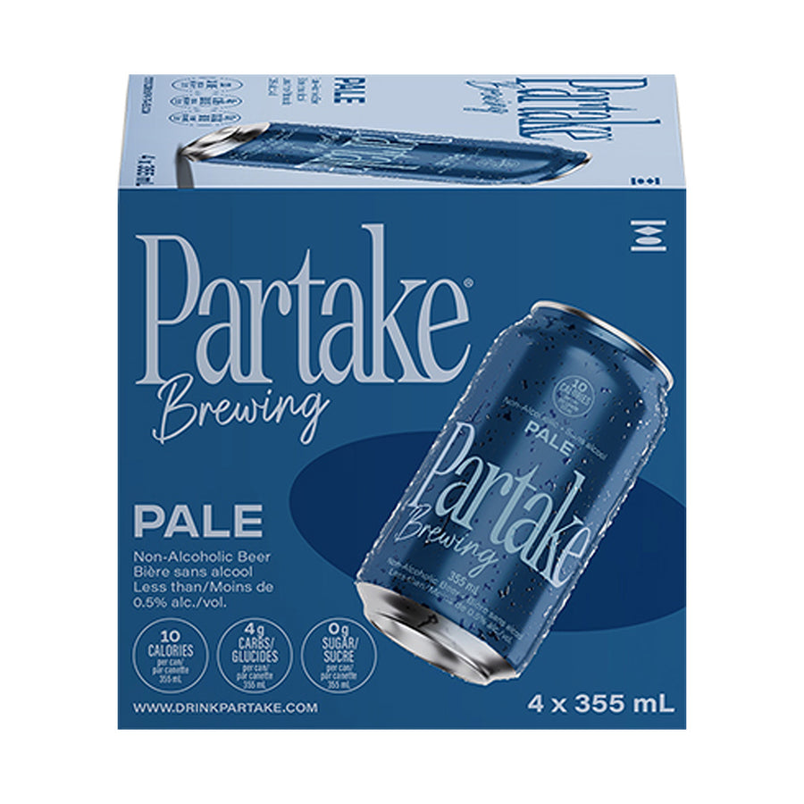 Partake Non Alcoholic Pale Ale - 4x355mL | 391891 | Beer | Cascadia Liquor