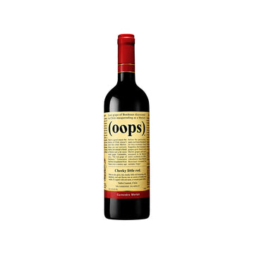 (oops) Cheeky Little Red Carmenere Merlot - 750mL | 401257 | Wine | Oops Wines