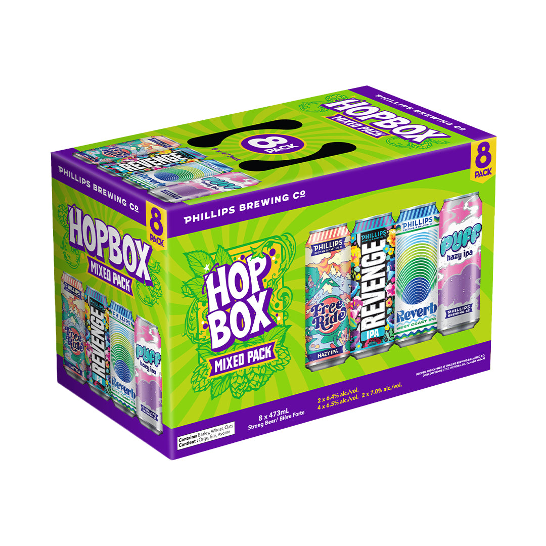 Phillips Brewing - Hop Box Tall Can Mixed Pack – Cascadia Liquor