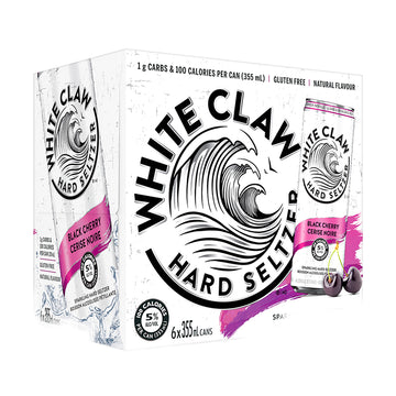 White Claw Black Cherry - 6x355mL