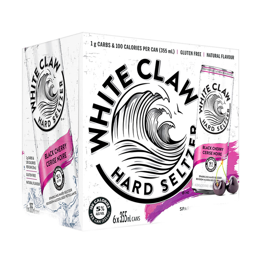 White Claw Black Cherry - 6x355mL