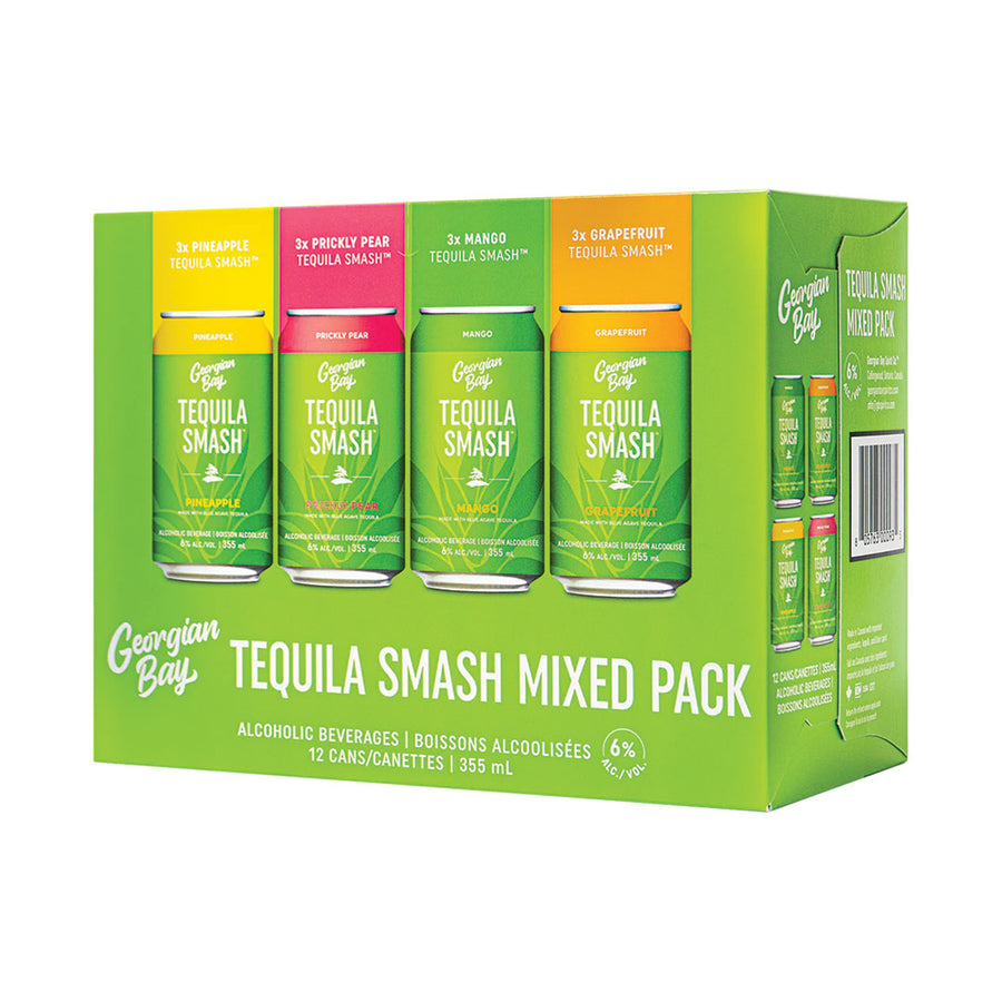 Georgian Bay Spirit Co. - Tequila Smash Variety Pack - 12x355mL | 430179 | Premixed Spirits & Cocktail Mixes | Cascadia Liquor