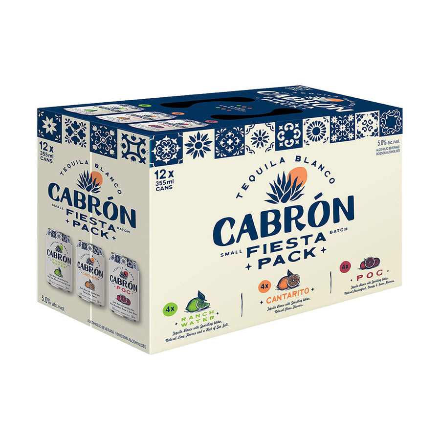 Cabron Fiesta Pack - 12x355mL | 434642 | Liquor & Spirit-Based Cocktails | Cascadia Liquor