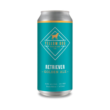 Yellow Dog Brewing Retriever Golden Ale - 473mL | 4393 | Beer | Cascadia Liquor