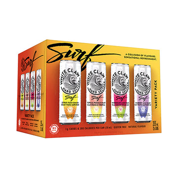 White Claw Surf Variety Pack - 12x355mL | 454708 | Flavored Alcoholic Beverages | Cascadia Liquor