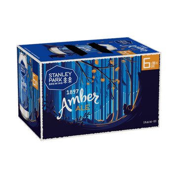 Stanley Park Amber Ale - 6x355mL | 255573 | Beer | Cascadia Liquor