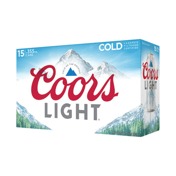 Coors Light - 15x355mL