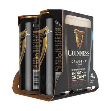 Guinness Draught Stout - 4x440mL
