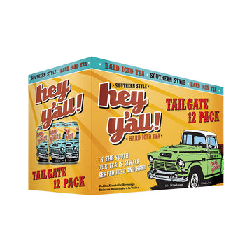 Hey Y'All Iced Tea Original Tailgate Pack - 12x341mL